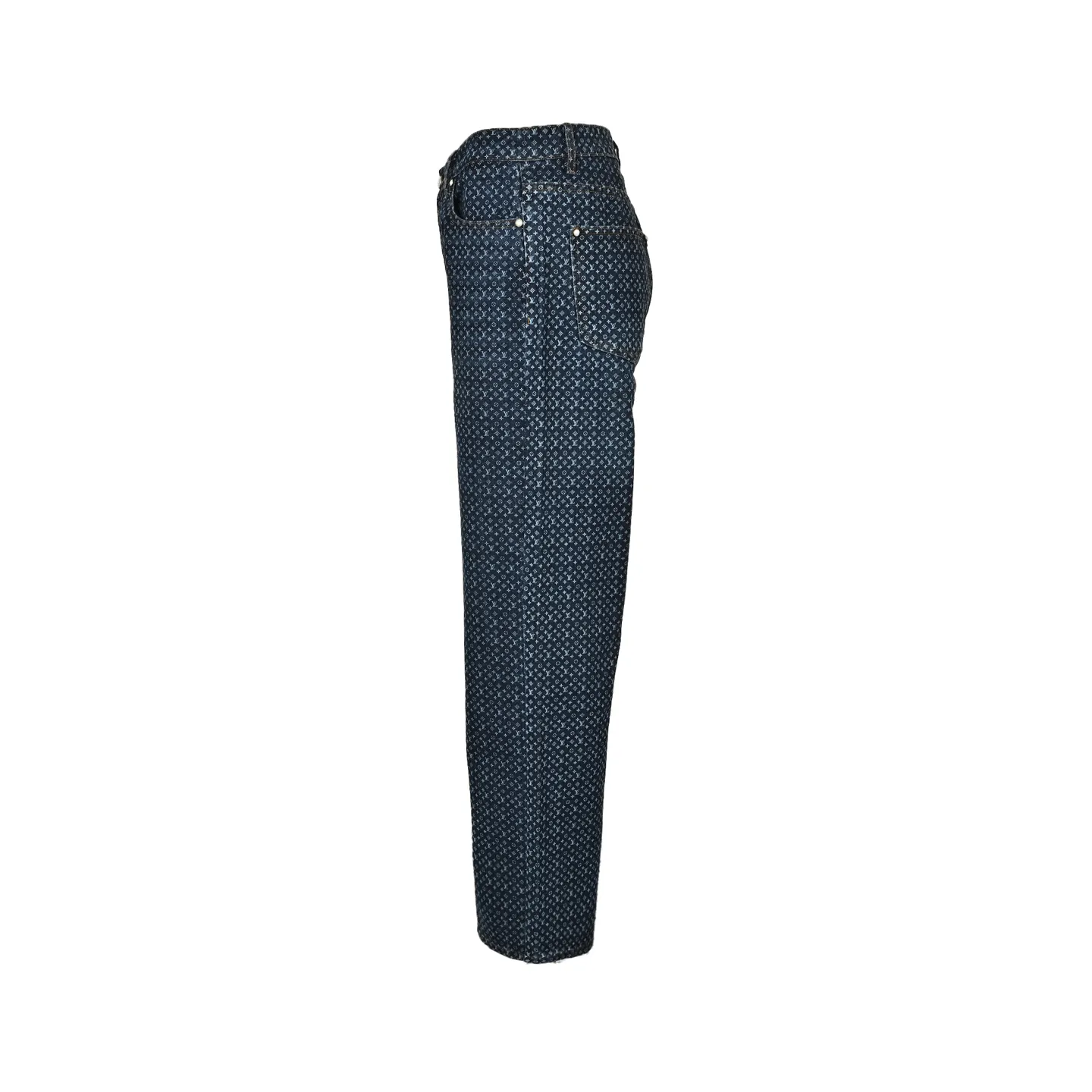 Louis Vuitton/Louis Vuitton all-over printed presbyopic jeans